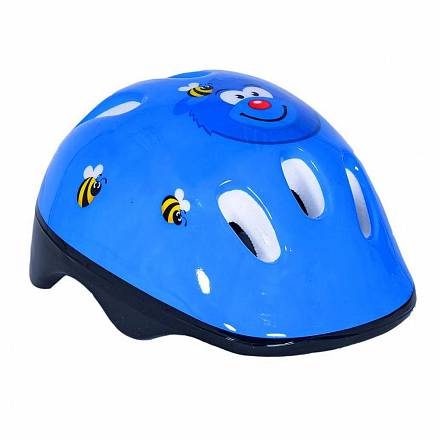 Шлем велосипедный 172080 VLM1 Velolider, дизайн – Мишка, цвет – синий 